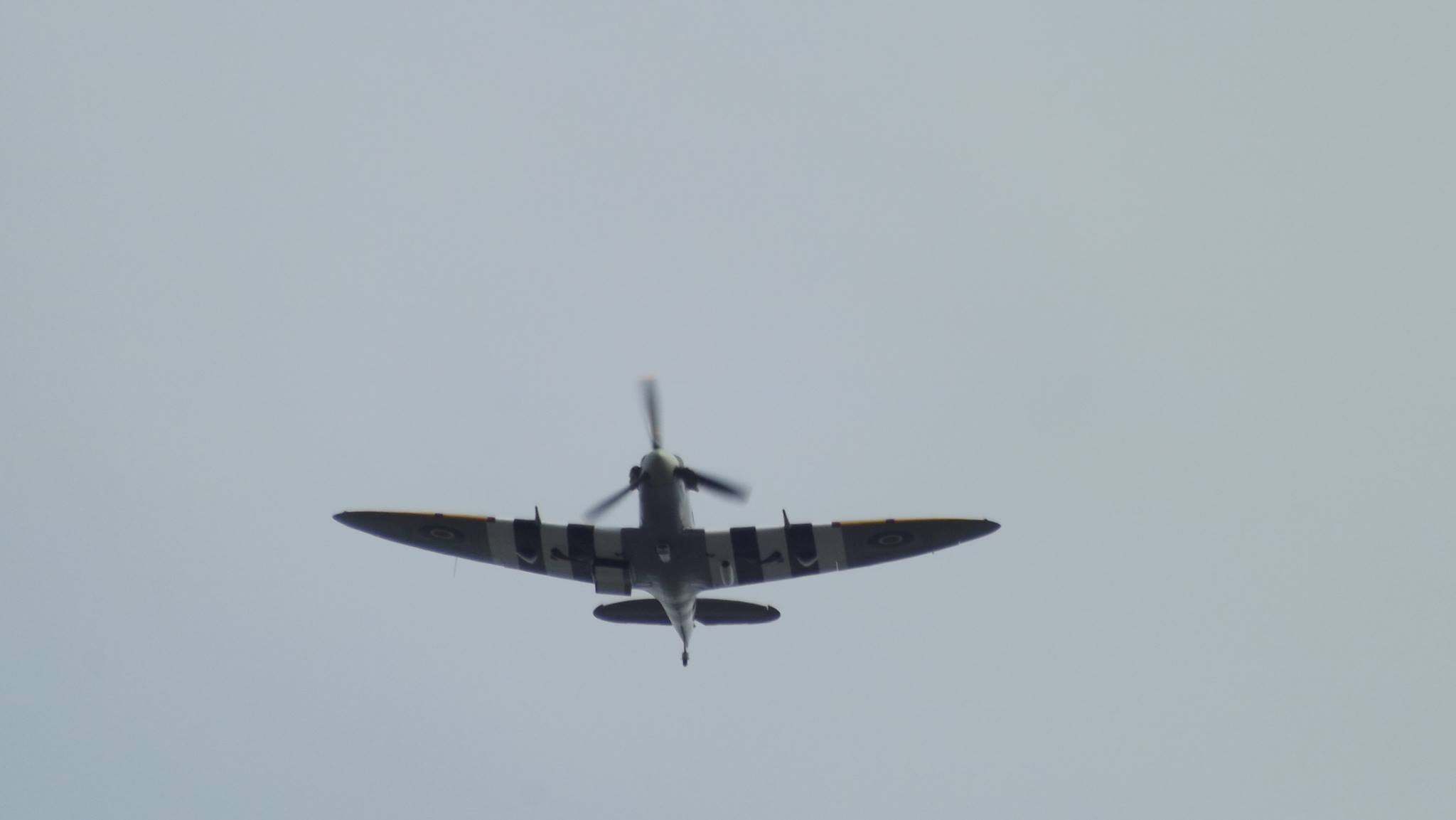 Spitfire over Banbury