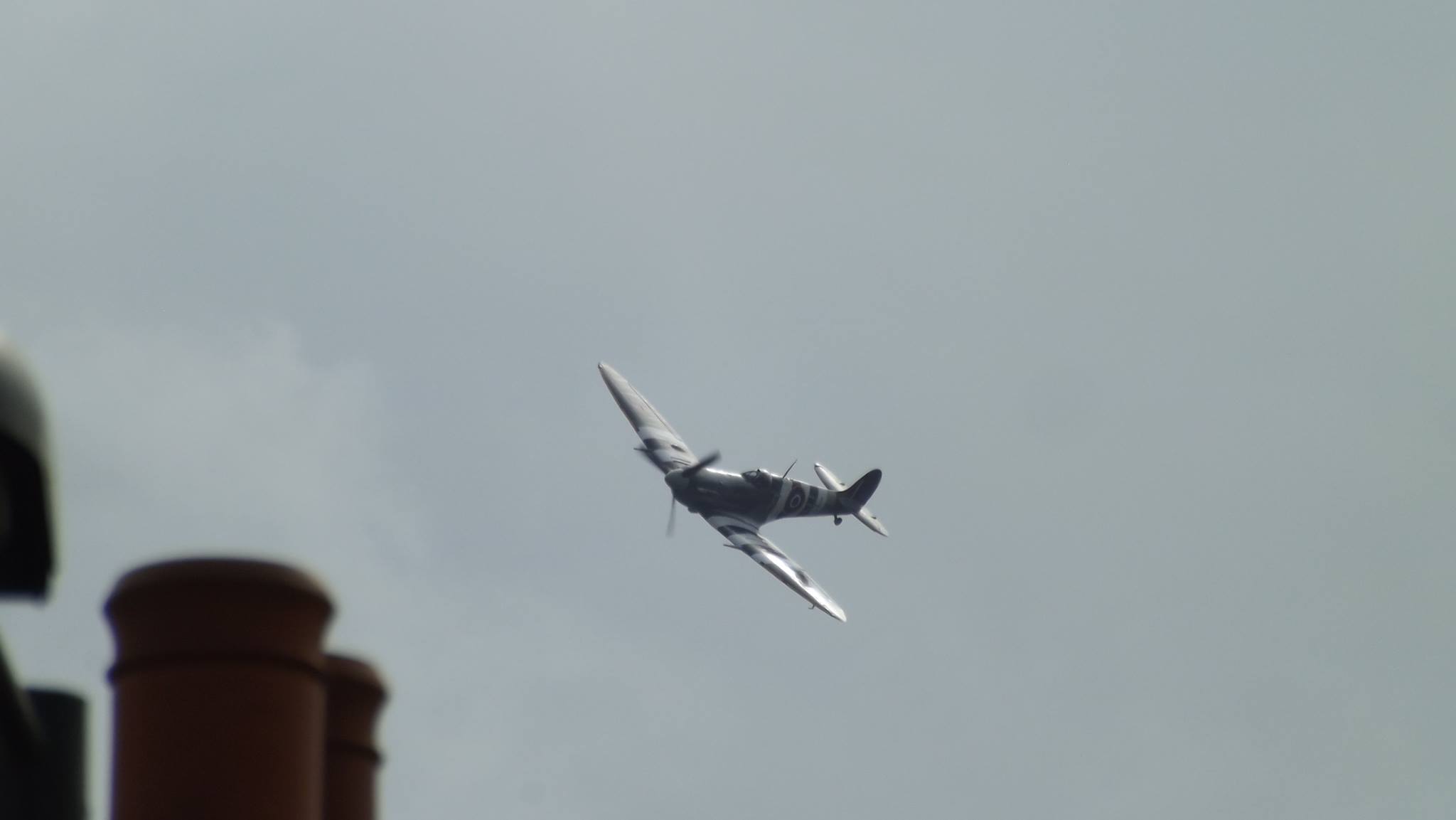 Spitfire over Banbury