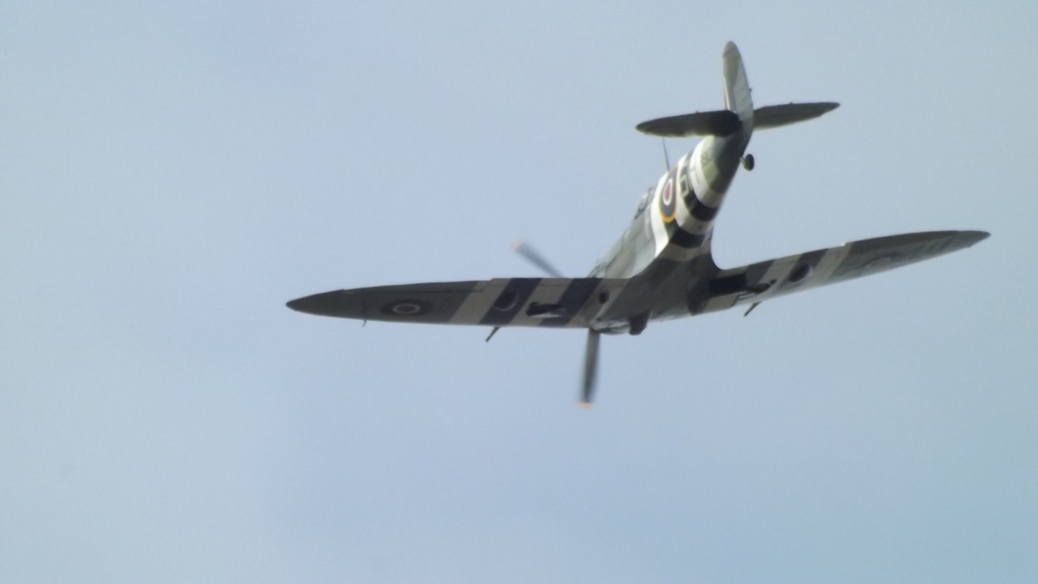 Spitfire over Banbury