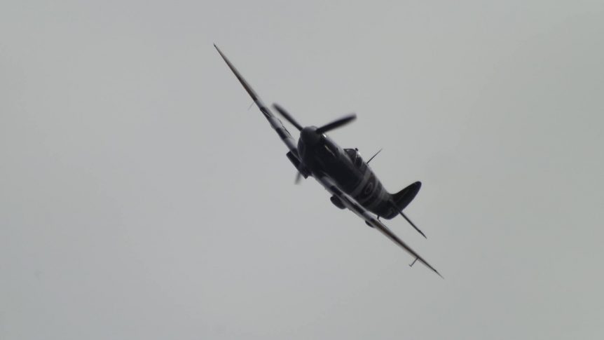 Spitfire over Banbury